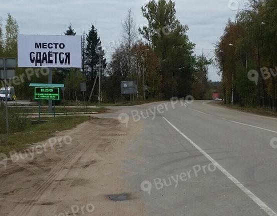 Рекламная конструкция СП Колюбакинское, п. Колюбакино, ул. Майора Алексеева, д. 17 (1) (Фото)