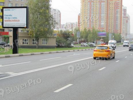 Рекламная конструкция а/д Лобня -А/П Шереметьево 02 км+ 455 м право (Фото)
