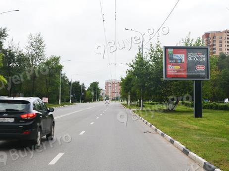 Рекламная конструкция г. Подольск, ул. Октябрьский пр-т, около д. 17, CB23A3 (Фото)