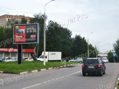Рекламная конструкция г. Подольск, Ленинградский проезд, около д. 1, CB39B (Фото)