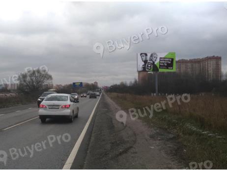 Рекламная конструкция 2-ой км Донинского шоссе, в 100 метрах через дорогу от АЗС «Роснефть» в сторону г. Раменское (Фото)