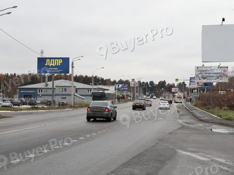 Рекламная конструкция Жуковское шоссе, право (200м после поворота на Островецкое ш.) (Фото)