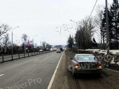 Рекламная конструкция Ленинградское шоссе, подъезд к г. Клин, справа (поз. 3) (Фото)