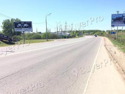 Рекламная конструкция а/д М9 Балтия-КП Княжье Озеро- П. Слобода, 1 км + 850 м, справа (Фото)