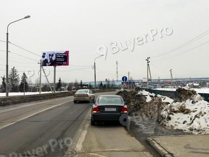 Рекламная конструкция д. Захарово, после съезда на а/д М9 Балтия (Фото)