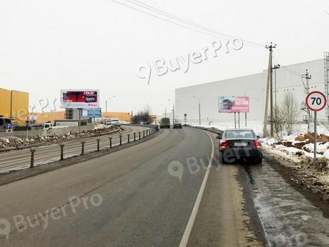 Рекламная конструкция а/д Лешково-Лобаново-Исаково, 0 км + 125 м от кругового движения, слева (Фото)
