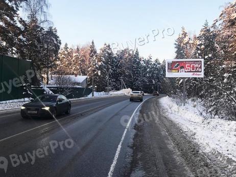 Рекламная конструкция а/д Лешково-Новинки-Веледниково, 1 км + 975 м от кругового движения, слева (Фото)