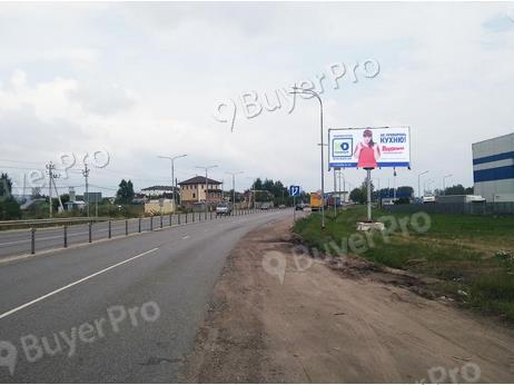 Рекламная конструкция а/д Лешково-Лобаново-Исаково, 1 км + 250 м от кругового движения, справа (Фото)