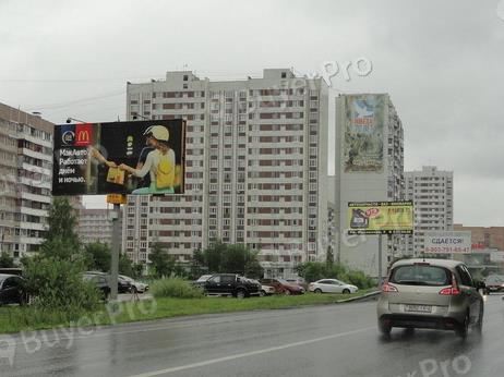 Рекламная конструкция Ногинское ш., д.14, г.Электросталь (Фото)