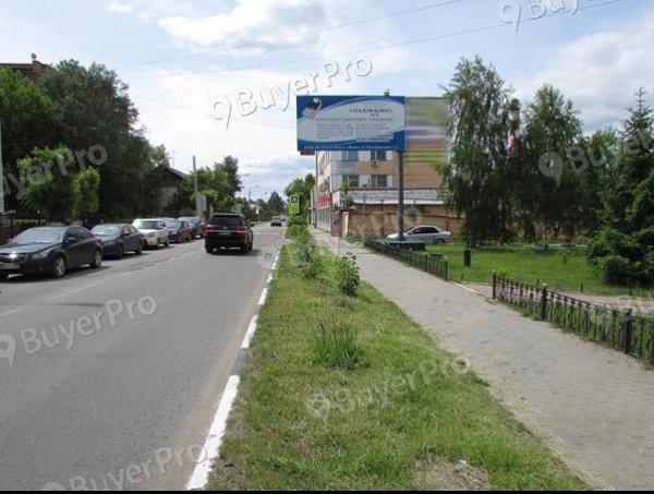 Рекламная конструкция г. Ногинск, ул. Рабочая, между д. 52 и 60 (Фото)