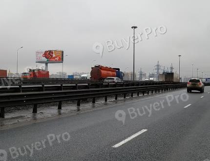 Рекламная конструкция Новорязанское шоссе 21 км 700м, право (Гипермаркет Глобус) (Фото)