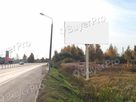 Рекламная конструкция г. Подольск, а/д Старосимферопольское шоссе, 50 км + 400 м, справа (Фото)