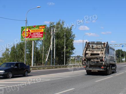 Рекламная конструкция Рузский го., пос. Тучково, ул. Восточная, д.1с5, напротив, №849B (Фото)