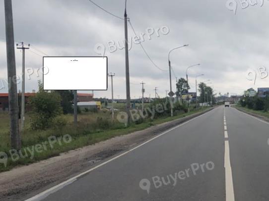 Рекламная конструкция а/д Кузнецы - Павловский Посад - Куровское, 3 км+560м, слева (Фото)