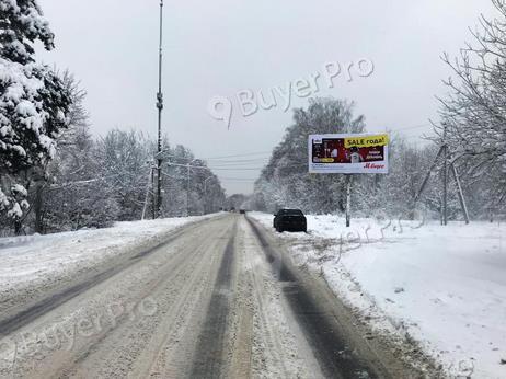 Рекламная конструкция Расторгуевское ш., 4 км + 750 м, после Варшавского ш., слева (Фото)