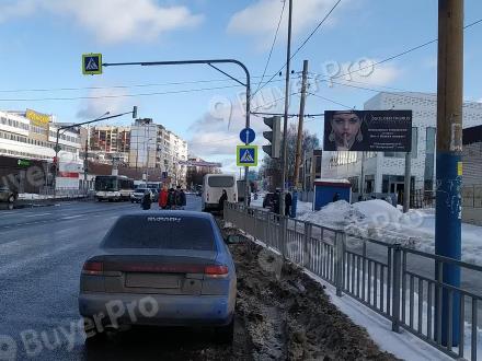 Рекламная конструкция г. Ногинск, ул. Комсомольская, рядом с ж/д вокзалом (Фото)