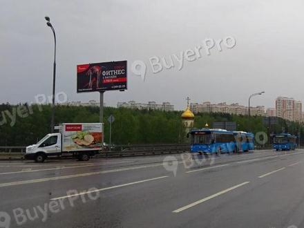 Рекламная конструкция Московский, съезд на Киевское шоссе (Фото)